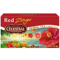 Tea Celestial Seasonings Red Zinger Sin Cafeína, 20 Bolsas