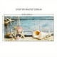 thumbnail image 1 of 1pc Beach Seascape Canvas Painting, Shell Sea Wall Art Starfish Seashells Wall Pictures Poster For Living Room Bedroom Office Decor, No Frame, 1 of 3
