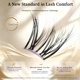 thumbnail image 2 of Kit de Pestañas Postizas GlowVane Celeste Curva Natural, 2 of 8