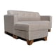 thumbnail image 2 of Sillon HVM Seccional Gris Lino, 2 of 4