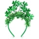 thumbnail image 1 of Diadema de trébol, diadema verde del Día de San Patricio, tocado de trébol/trébol, diadema del Día Irlandés, diadema de San Patricio, accesorios para el cabello para la mayoría de las personas, recuer, 1 of 6