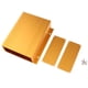 thumbnail image 3 of Carcasa de aluminio extruido Caja de caja plana de enfriamiento de PCB DIY 150x133x47mm Oro, 3 of 5