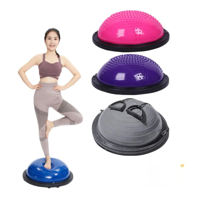 Genérico - Bosu Medio Balon Pilates Equilibrio Balance Tonifica Bossu Azul