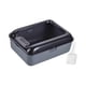 thumbnail image 5 of Bandeja De Arena Para Mascotas Con Tapa Abierta, Duradera, Fácil De Limpiar, Lavabo De Arena, Caja De Arena Para Gatos, Gris M, 5 of 5