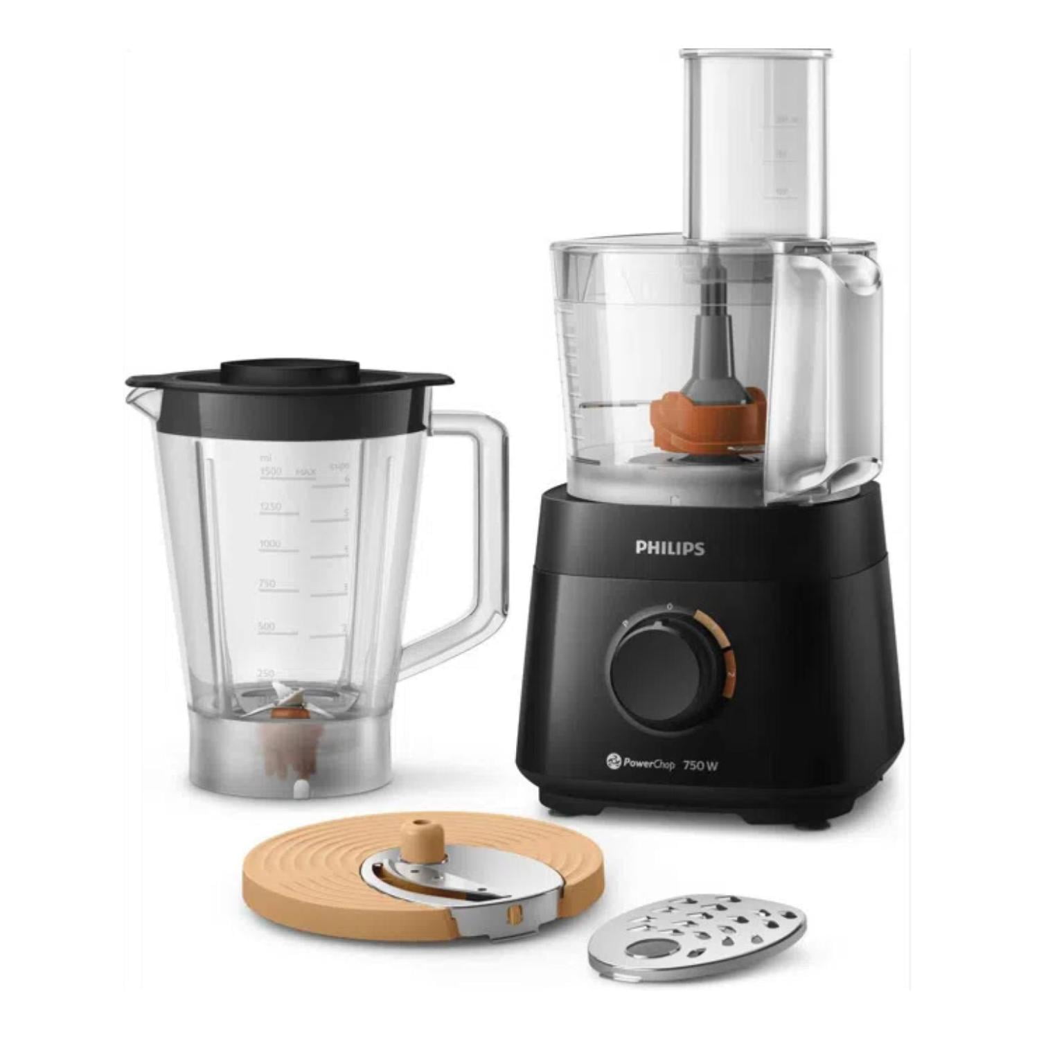 Philips - Extractor Procesador De Alimentos 2 En 1 1500ml Powerpro