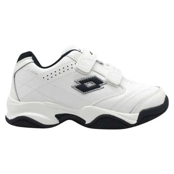 ZAPATILLA ESCOLAR JUVENIL COURT S BLANCO/AZUL LOTTO