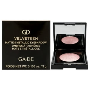 Ga-De - Sombra De Ojos Aterciopelada Mate Y Metálica - Rosa Terciopelo De Para Mujer - Sombra De Ojos