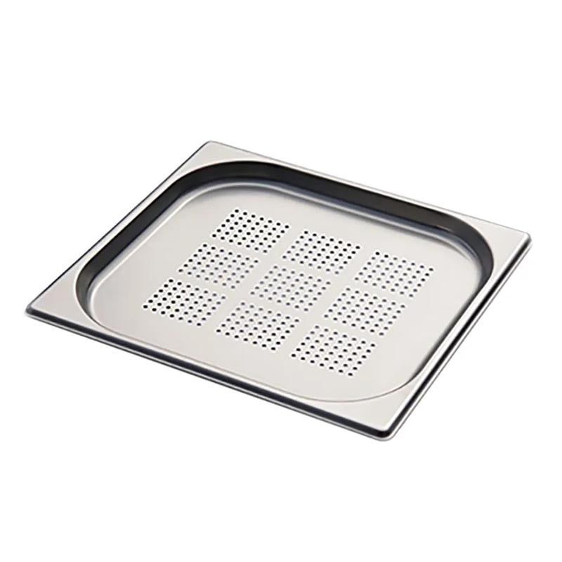 Imahe - Contenedor Gastronomico Perforado Gn 2/3 X 2 Cm Ac Inox