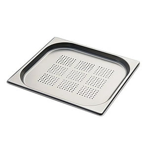 Imahe - Contenedor Gastronomico Perforado Gn 2/3 X 2 Cm Ac Inox