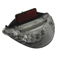 Magideal - Luz Trasera De Motocicleta Led Multifunción Con Reflector Integrado Repuesto Profesional Directo Instalación Sencilla Adecuada Para Motoristas Y