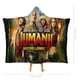 thumbnail image 2 of Jumanji Manta Capa con Capucha Anti-Bolitas, Manta de Lana Ártica Suave, Manta Portátil de Felpa Ligera y Lujosa, Poncho para Siesta en Casa y Oficina, 100*130cm, 2 of 6
