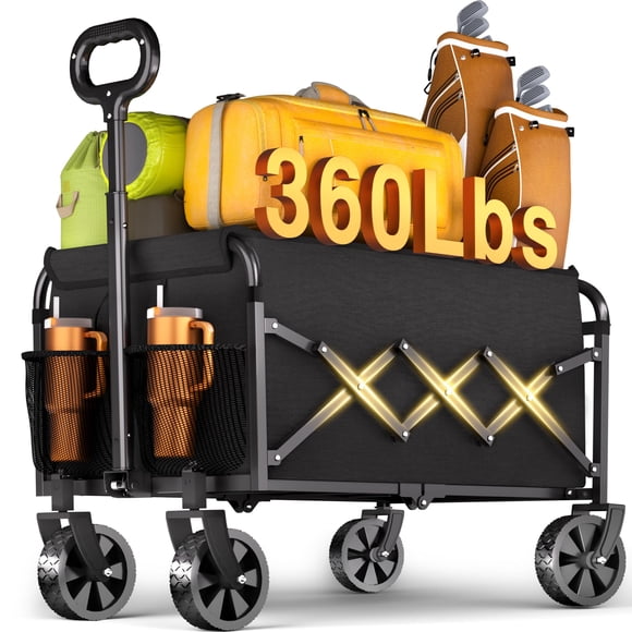 Carro plegable micieitie de 160 kg portátil con ruedas