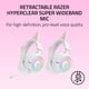 thumbnail image 4 of Auriculares para juegos Razer Kraken Kitty V3 Pro inalámbricos RGB blancos, 4 of 9