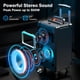 thumbnail image 2 of Máquina de karaoke JYX 10 Woofer Big Bluetooth con 2 micrófonos de 500 W, 2 of 8