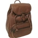 thumbnail image 1 of Mochila Amerileather de piel pequeña para mujer, color marrón #1820 -2, 1 of 4
