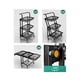 thumbnail image 2 of Organizador Carrito Plegable Multiuso Con Ruedas Negro, 2 of 3