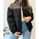 thumbnail image 1 of Chaqueta Sherpa Mujer Tipo Corderito Invierno Bolsillos 6088, 1 of 4
