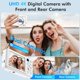 thumbnail image 4 of Cámara digital Froitx 4K 64 MP con doble lente y zoom 16X, blanca, 4 of 8