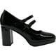 thumbnail image 1 of Zapato Mary Jane Mujer Negro Taco Medio Detogni, 1 of 5