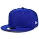 thumbnail image 1 of Gorra New Era Blank Custom 59FIFTY ajustada con pico plano, azul real, 1 of 5