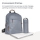 thumbnail image 4 of Mochila cambiador UPPAbaby Lucy con aislante para botellas y almohadilla, 4 of 6