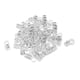 thumbnail image 5 of 100 Unids Corazón Metal Cuff Extensiones de Cabello Decoraciones Dreadlocks Beads Silver, 5 of 5