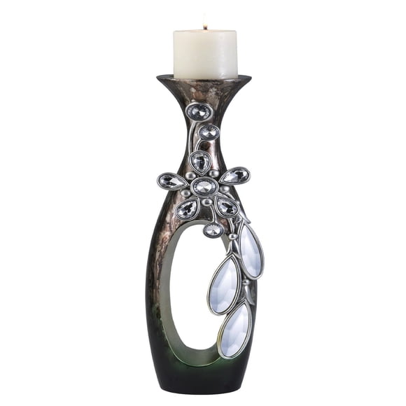 Portavelas ORE International Belleria K-4257-C1 40cm