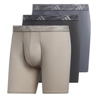 Calzoncillos Bóxer Adidas, Paquete De 3 Unidades, Para Hombre Wonder Beige/Carbon/Onix Grey