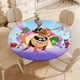 thumbnail image 4 of Supertato-theme Fitted Round Tablecloths Elastic Edged Table Covers Waterproof Table Cloth for Kitchen Holiday Party Tables Decor 120cm, 4 of 6