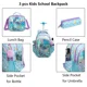 thumbnail image 2 of Children's Rolling Backpack Set Wheeled Schoolbag Kids Backpack with Insulated Lunch Bag and Pencil Case for Boys and Girls, 2 of 3