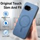 thumbnail image 3 of Magnetic Slim Case for Google Pixel 9A with Camera Guard & Anti-Scratch Back Blue, 3 of 5