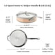 thumbnail image 3 of Sartén salteadora Hestan CopperBond de 3,5 cuartos para inducción, 3 of 9