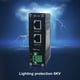 thumbnail image 4 of Inyector PoE E-link Industrial Gigabit PoE++ 48 V DC 95 W, 4 of 6