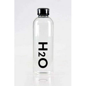 Oem - Termo Agua Botella Agua Vaso Vidrio H2O 750Ml 3