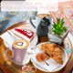 thumbnail image 2 of Taza de café BignoseDeer Kissing Cat Couple, 350 ml, cerámica, 2 of 9