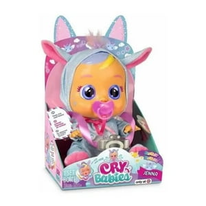 Cry Babys - Juguete Muñeca Bebe Lloron Jenna 30Cm