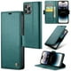 thumbnail image 1 of CaseMe tipo cartera iPhone 14 Pro con cierre magnético, RFID, tarjetero, soporte, carga inalámbrica, 1 of 5