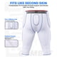 thumbnail image 4 of Exxact Sports Combat 7 Almohadillas – Faja protectora de fútbol para adultos hombre (AXL, Blanco), 4 of 6