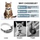 thumbnail image 5 of Collar impermeable para gatos de Unique Bargains para Airtag, collar reflectante con campana, collar de seguridad para gatos con soporte para Airtag, collar para gatos para Apple Air Tag negro, 5 of 7