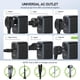 thumbnail image 5 of Adaptador de viaje EPICKA 45W GaN PD QC con 5 puertos USB, 5 of 7