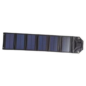 Magideal - Kits De Paneles Solares Cargador De Panel Solar Plegable Para El Hogar Para Cámara Teléfono Portátil Black12W 18X12X4.5Cm Negro12W 18X12X4.5Cm