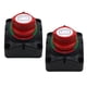 thumbnail image 1 of 2 Uds 12V/24V 3 Velocidades ON-OFF Batería Apagado Aislador Interruptor De Desconexión Barco, 1 of 5