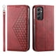 thumbnail image 1 of Funda Flip FOXDOCK para Samsung Galaxy M34 5G , Estilo Billetera con Diseño Rombo, Correa de Mano y Soporte, Uso Diario, 1 of 6