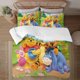 thumbnail image 1 of Winnie The Pooh 3-Piece Bedding Set For Kids Boys Girls Adult Cartoon Warm Cute Fashion Holiday Present Gift Bed Sheets, 1 of 5