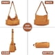 thumbnail image 4 of Bolso bandolera de lona, bolso tote de lona, bolso bandolera tipo hobo con múltiples bolsillos, bolso tote de lona para mujer y hombre., 4 of 6