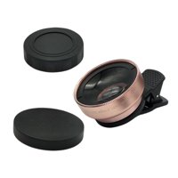 Bothyi - Kit De Lente De Cámara De Teléfono 0.45X Super Gran Angular Micro Lente Para Tableta Oro Rosa