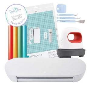 Silhouette - Kit Inicio Portrait 4 + Estampadora Mini Heat Press