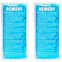 Perfect Remedy - Paquetes De Hielo En Gel, El Remedio Perfecto Para Lesiones, Frío Y Calor, Paquete De 2