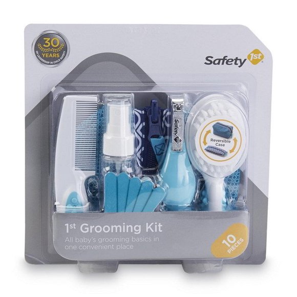 Accesorios Higiene Pack de Grooming 10 Piezas Celeste