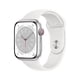 thumbnail image 1 of Watch Series 8 Gps + Celular 45mm Caja De Aluminio Plateado Correa Deportiva Blanca S m, 1 of 3